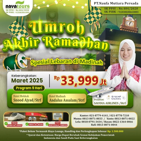 ibadah umroh aman dengan nava tour