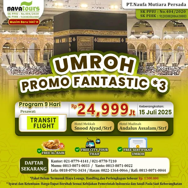 biaya umroh 2025