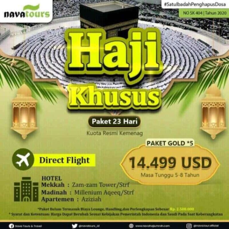 haji plus kuota kemenag resmi nava tour